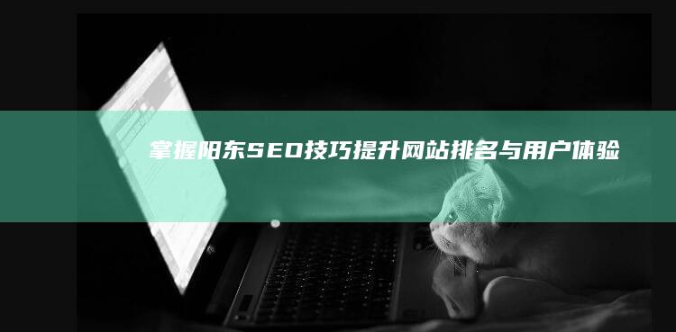 掌握阳东SEO技巧：提升网站排名与用户体验